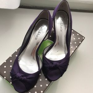Purple Kelly & Katie Heels 7.5M